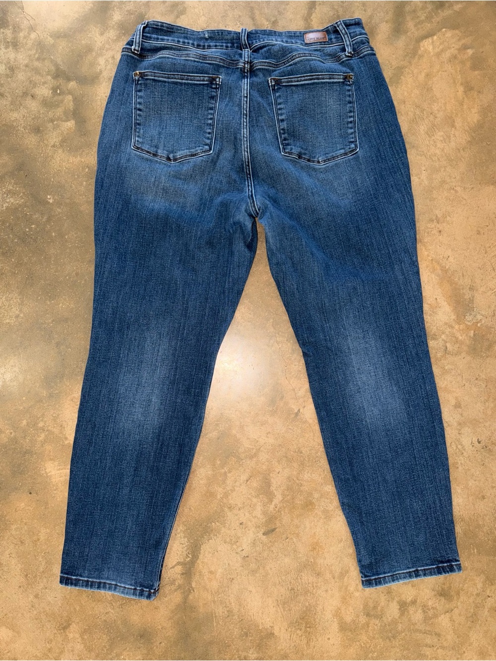 Judy Blue Slim Fit Jeans 18W Medium Wash Stretch Plus Size - Picture 2 of 13